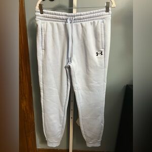 Under Armour Light Blue Drawstring Joggers Medium GUC - CallOut